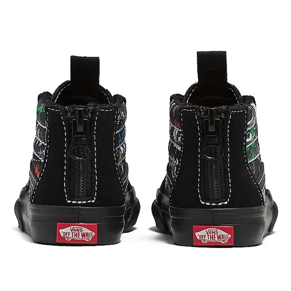 Disney Villains x Vans Toddler Sk8-Hi Zip Shoes - Picture 2 of 6